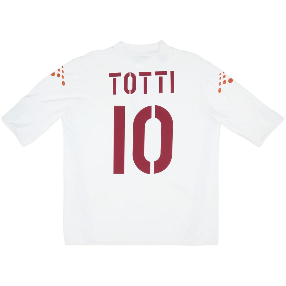 2003-04 Roma Away Shirt Totti #10 - 6/10 - (XL)