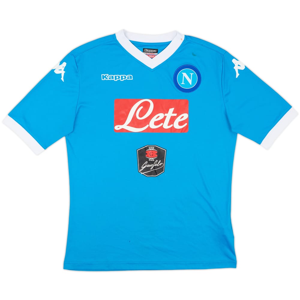 2015-16 Napoli Home Shirt - 5/10 - (XL)