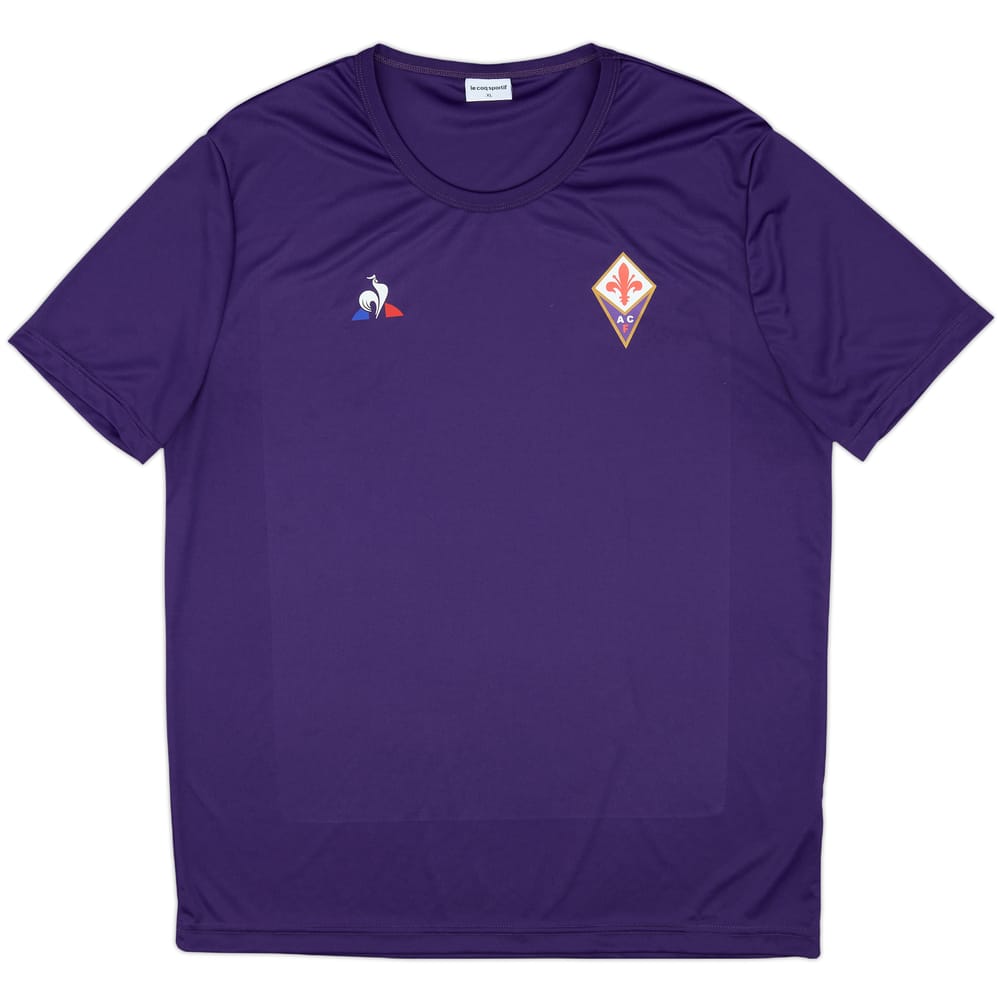 2017-18 Fiorentina Le Coq Sportif Training Shirt - 9/10 - (XL)