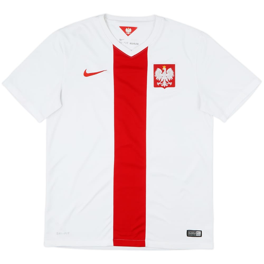 2014-16 Poland Home Shirt - 8/10 - (M)