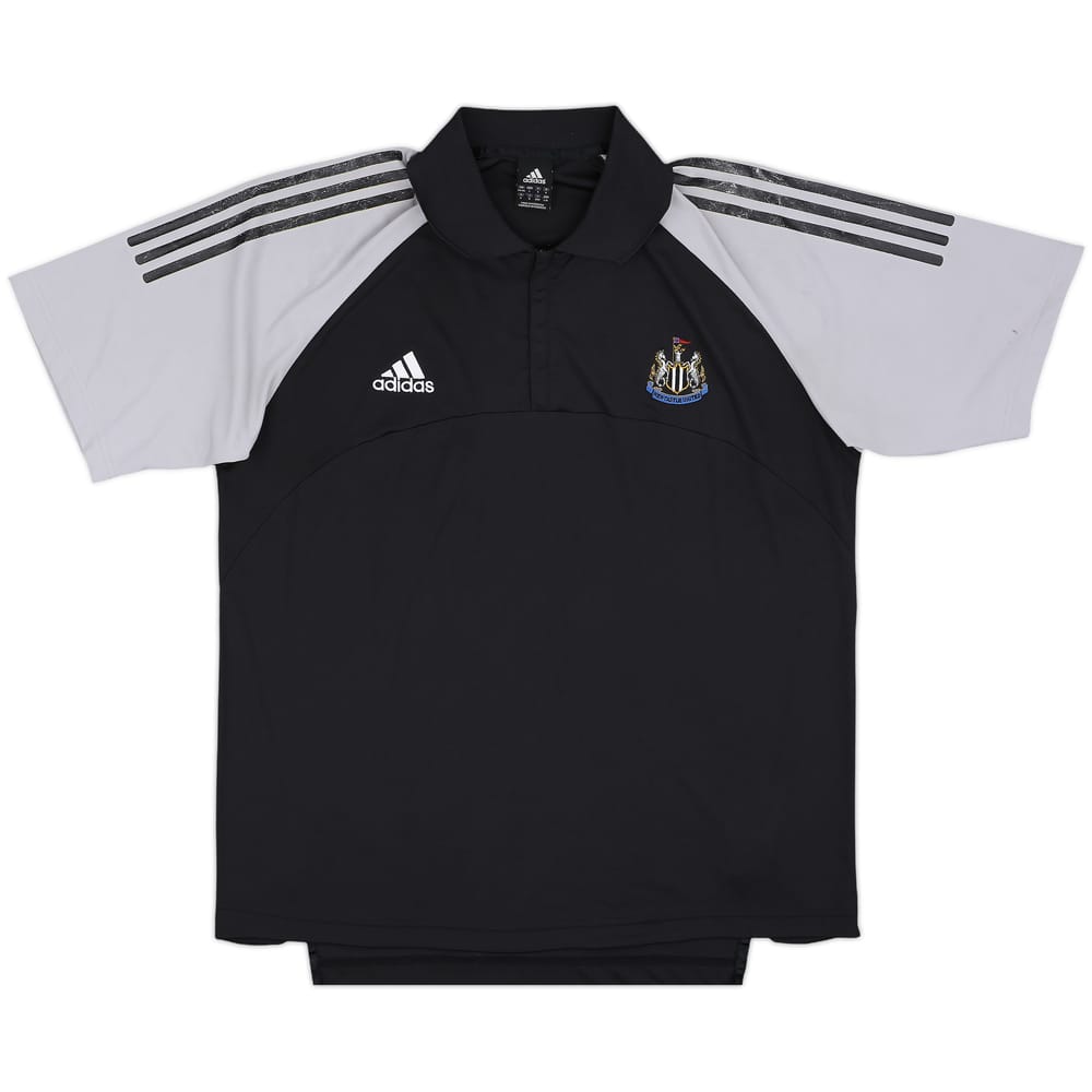 2002-03 Newcastle adidas 1/4 Zip Polo Shirt - 6/10 - (L/XL)