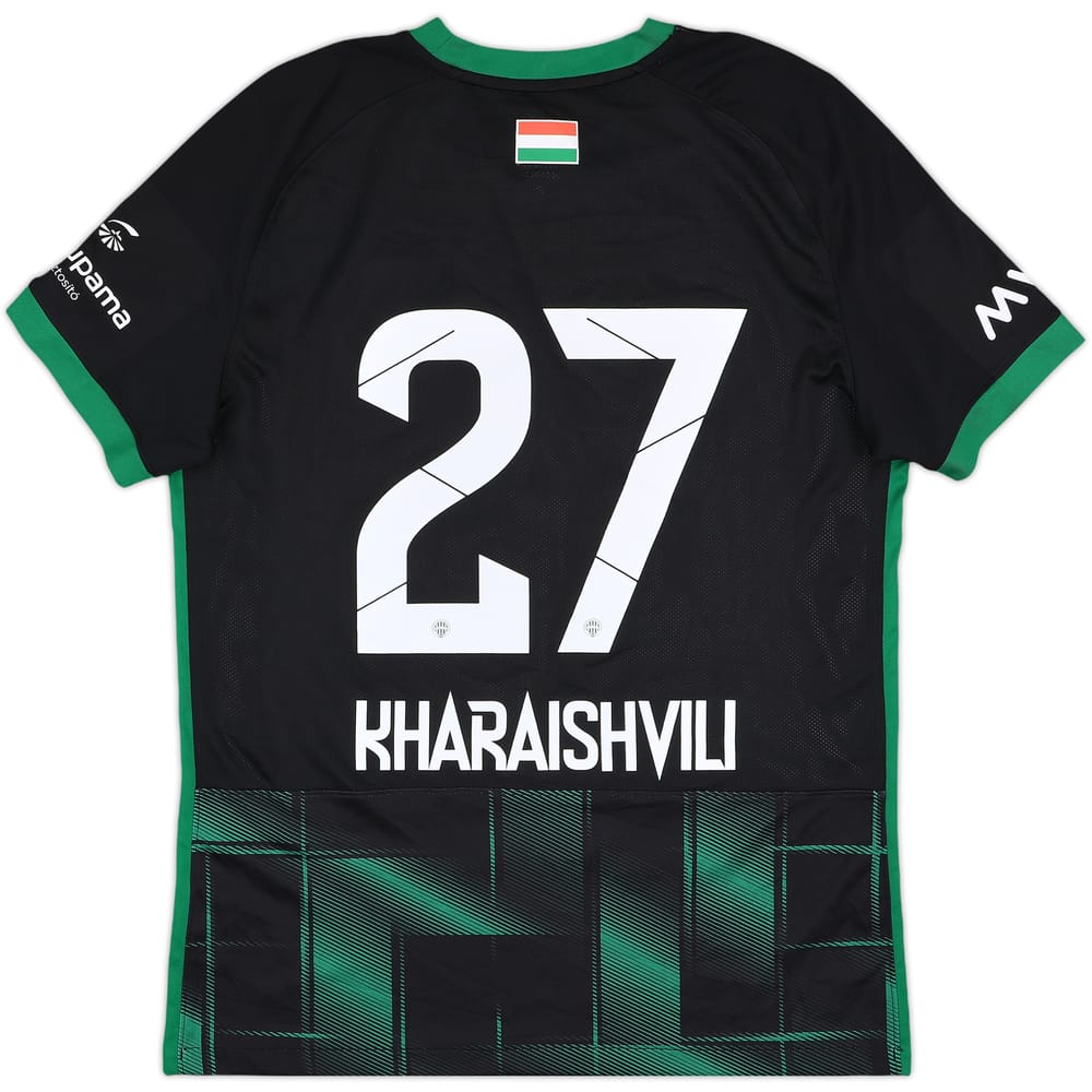 2022-23 Ferencvaros Away Shirt Kharaishvili #27 - 8/10 - (L)