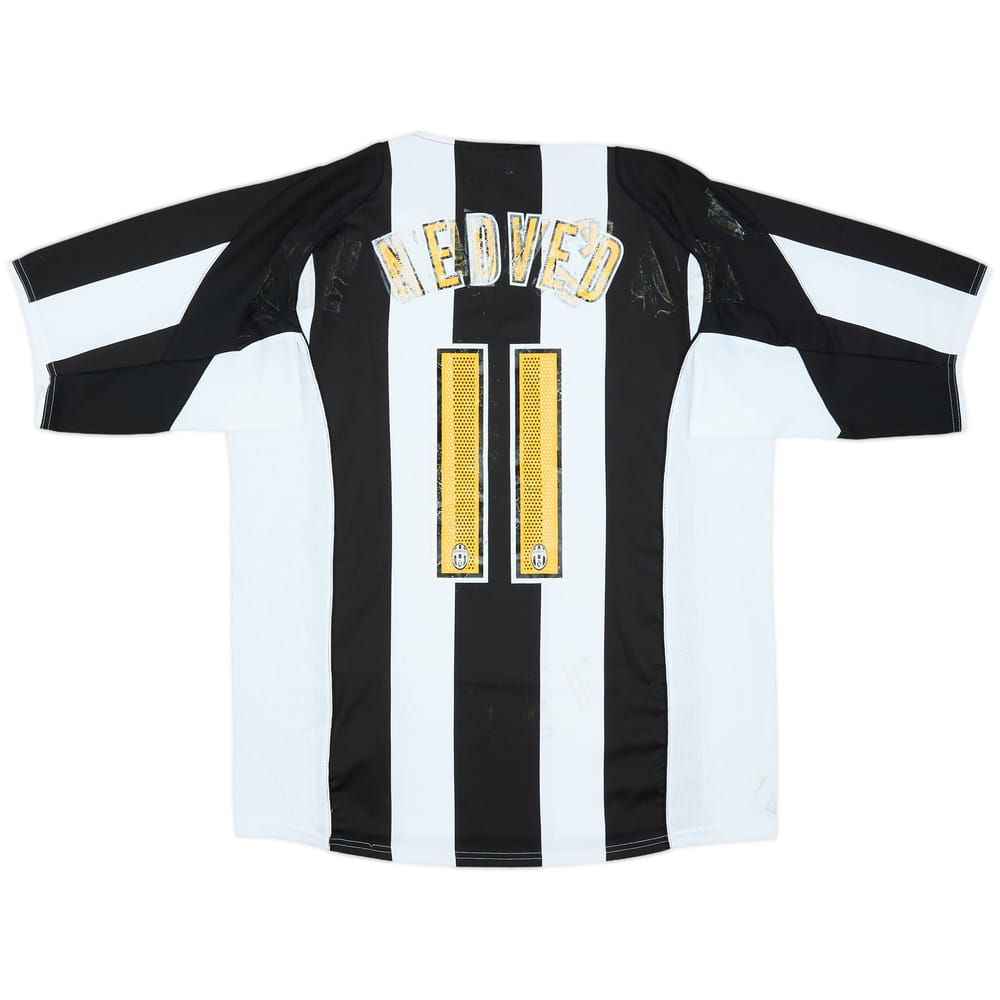 2004-05 Juventus Home Shirt Nedved #11 - 4/10 - (L)