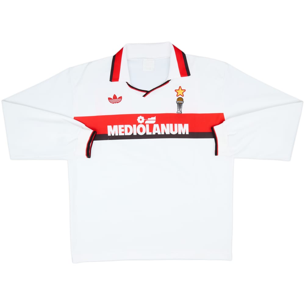 1990-91 AC Milan Away L/S Shirt - 8/10 - (XL)