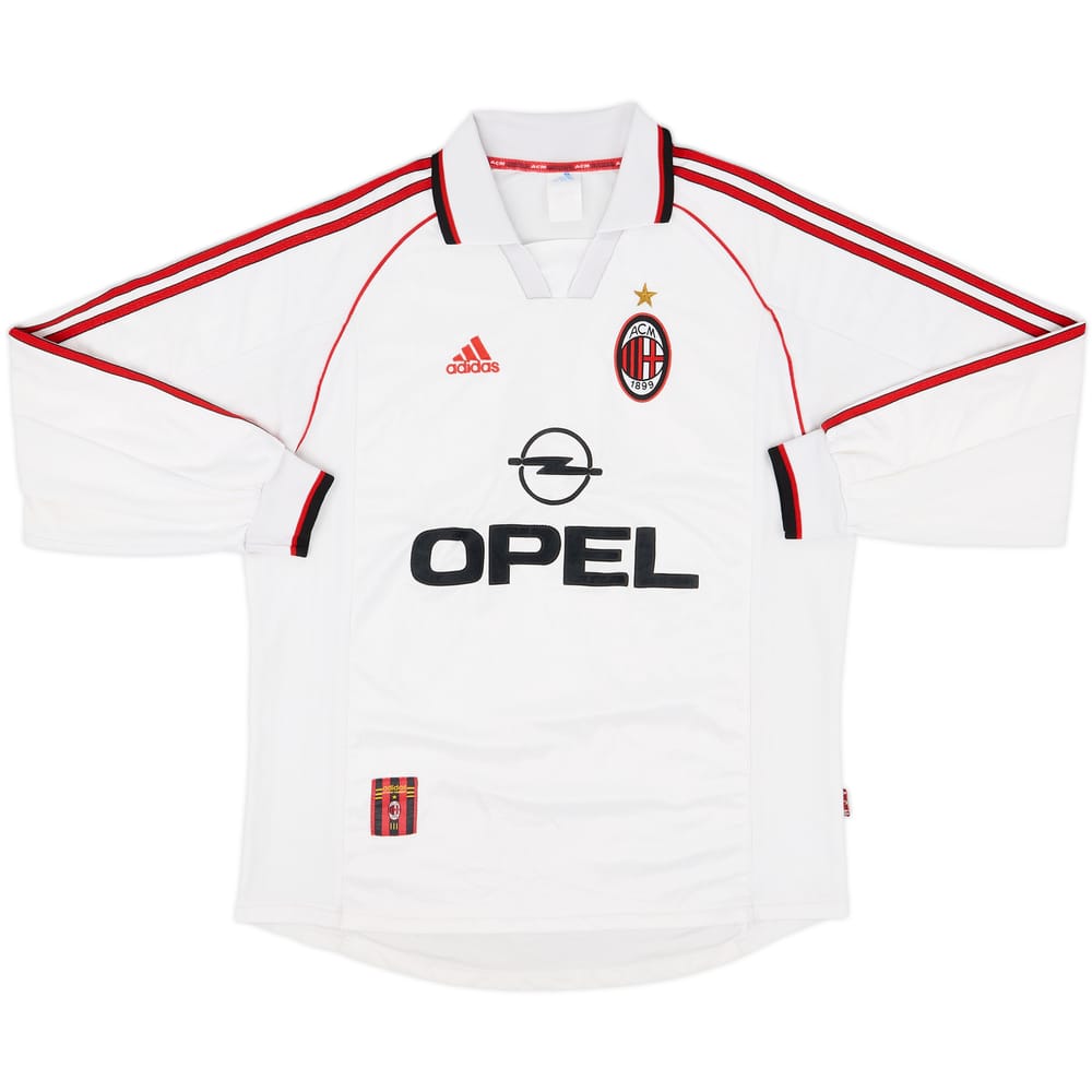 1998-99 AC Milan Away L/S Shirt - 7/10 - (L)