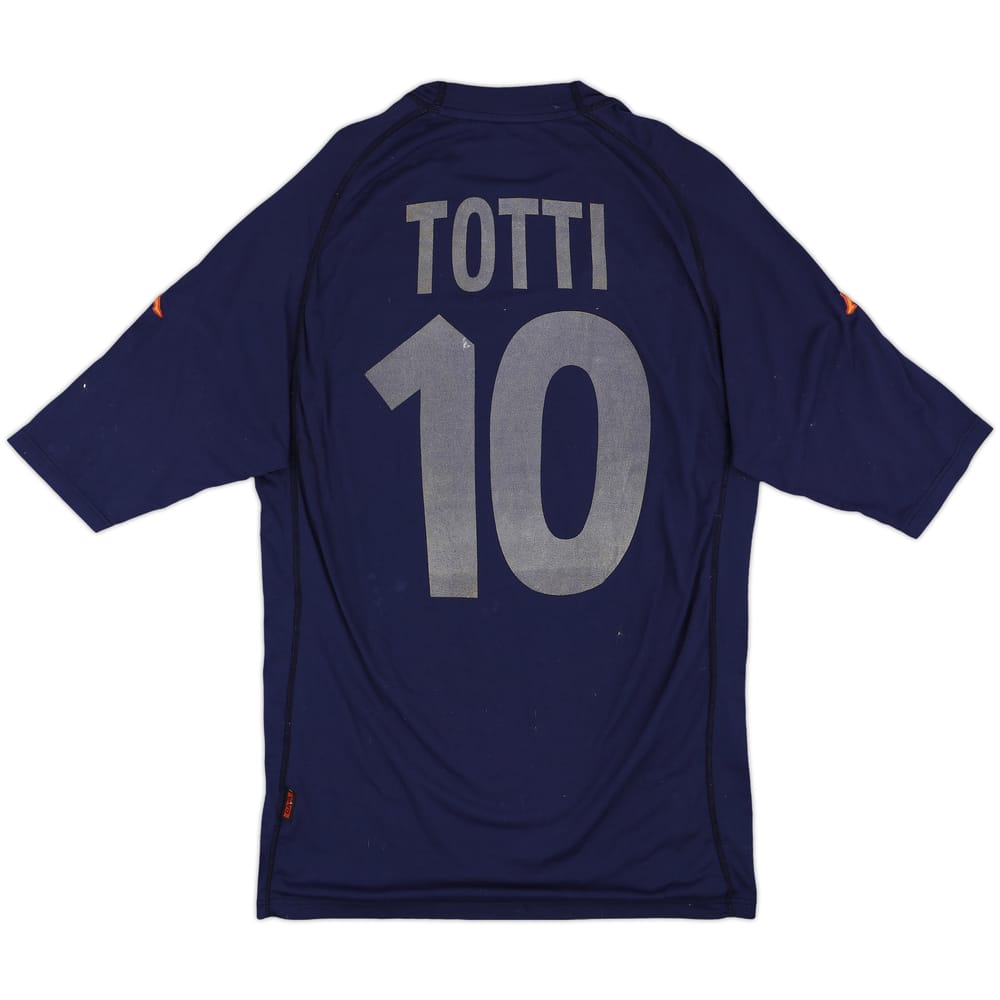 2000-01 Roma Third Shirt Totti #10 - 4/10 - (XL)
