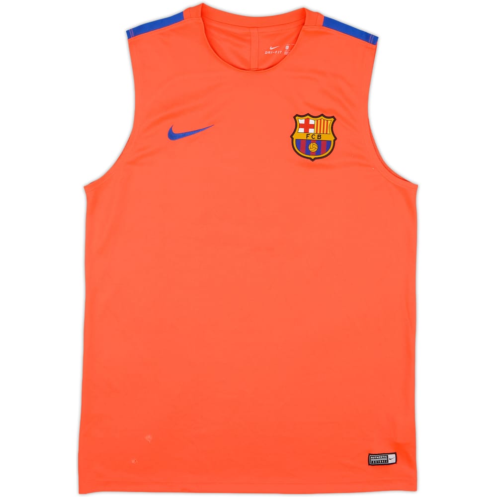 2016-17 Barcelona Nike Training Vest - 7/10 - (L)
