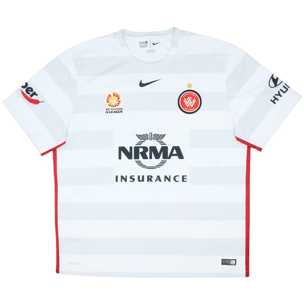 2015-16 Western Sydney Wanderers Away Shirt - 7/10 - (XXL)