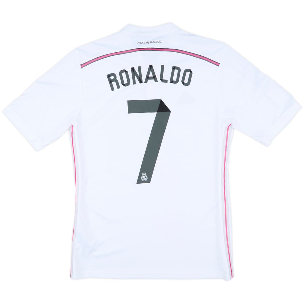 2014-15 Real Madrid Home Shirt Ronaldo #7 - 7/10 - (M)