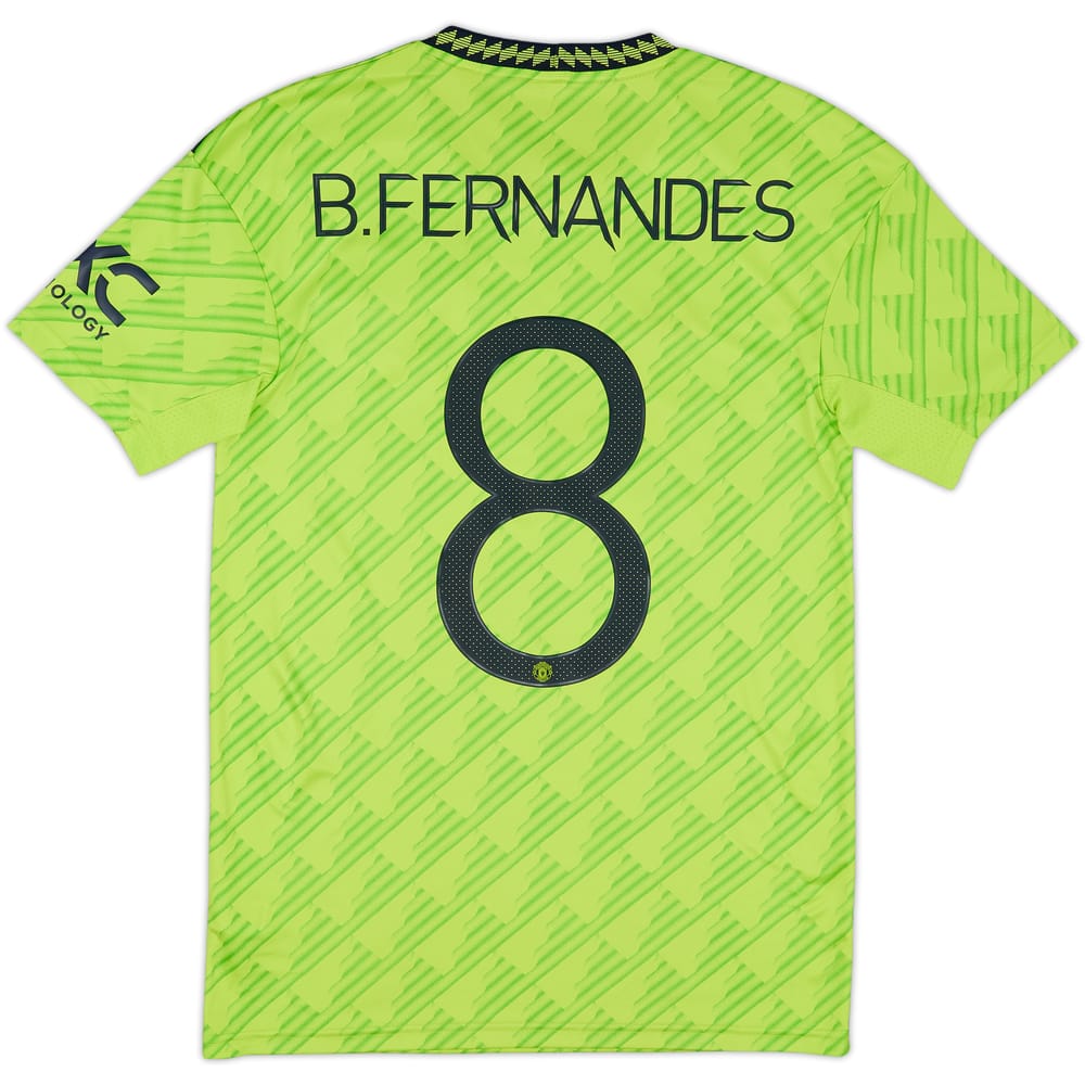 2022-23 Manchester United Third Shirt B.Fernandes #8 - 10/10 - (S)