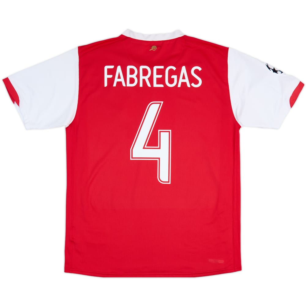 2006-08 Arsenal Home Shirt Fabregas #4 - 6/10 - (M)
