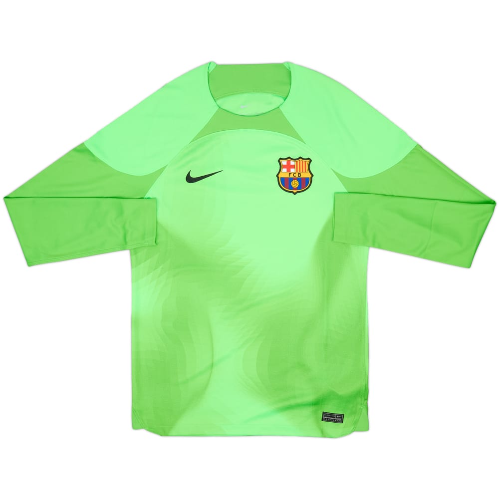 2022-23 Barcelona GK Shirt - 9/10 - (S)