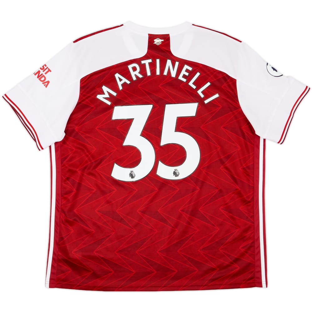 2020-21 Arsenal Home Shirt Martinelli #35 - 8/10 - (XXL)