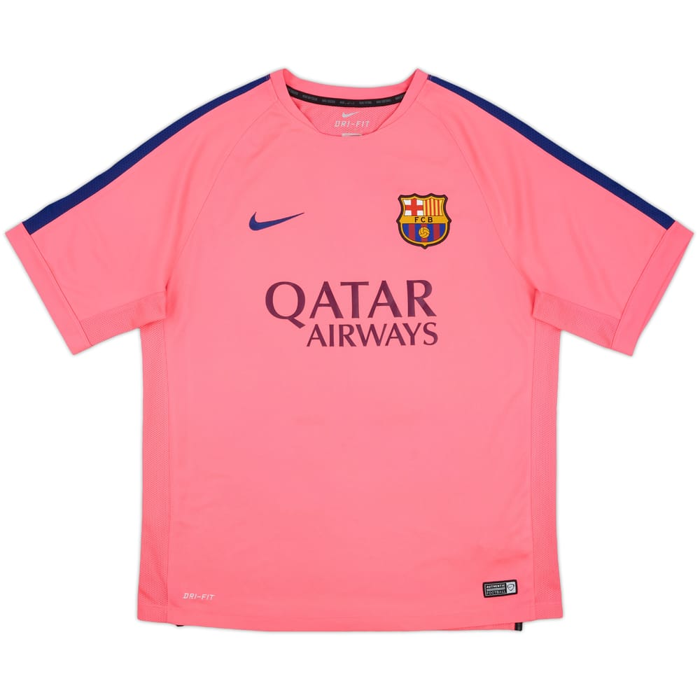2014-15 Barcelona Nike Training Shirt - 9/10 - (XL)