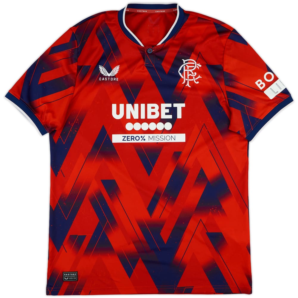 2023-24 Rangers Fourth Shirt - 8/10 - (XL)