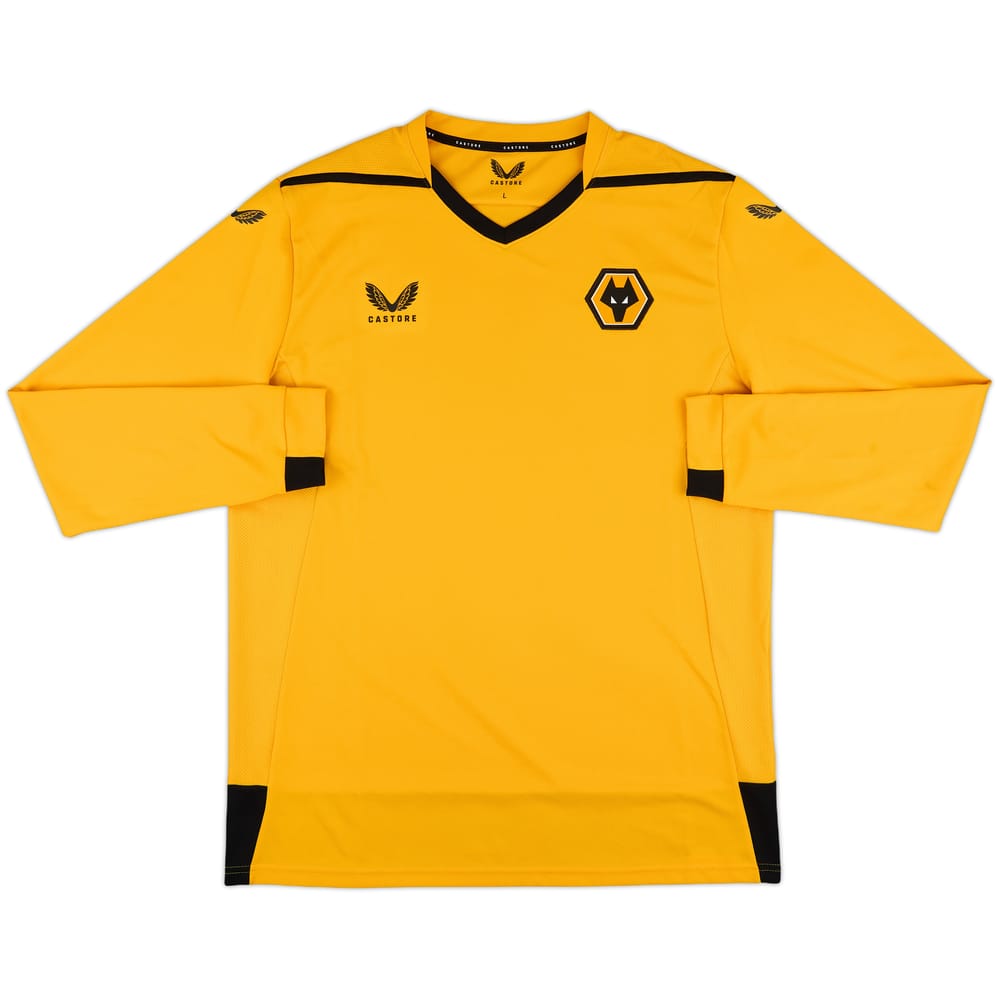 2022-23 Wolves Home L/S Shirt - 8/10 - (L)