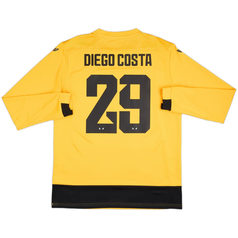 2022-23 Wolves Home L/S Shirt Diego Costa #29 - 6/10 - (L)