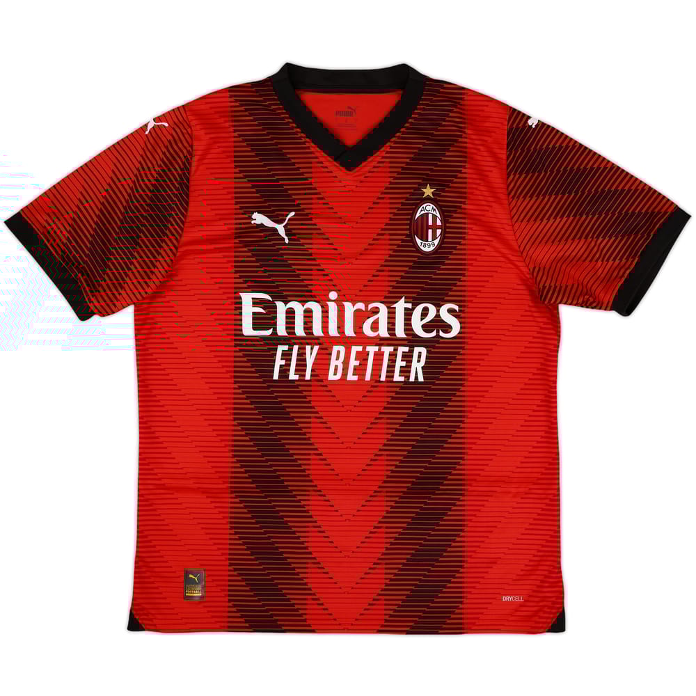 2023-24 AC Milan Home Shirt - 10/10 - (L)