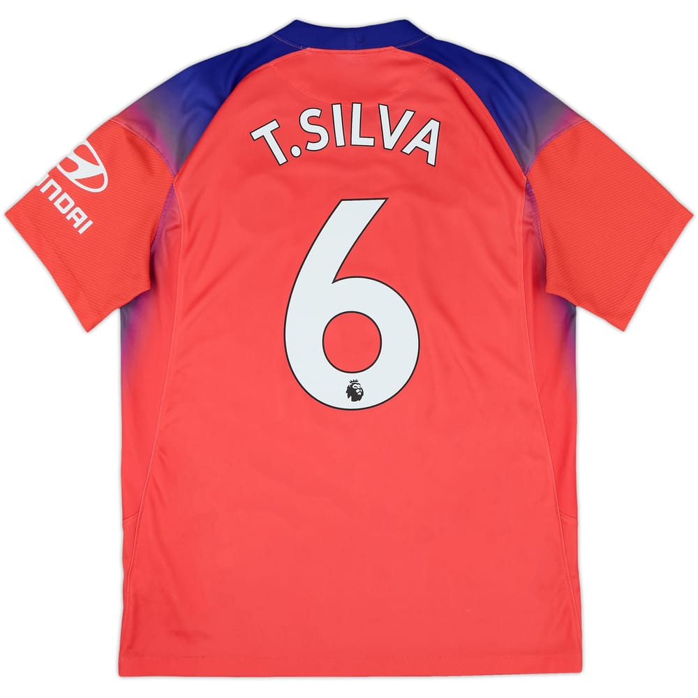 2020-21 Chelsea Third Shirt T.Silva #6 - 8/10 - (M)