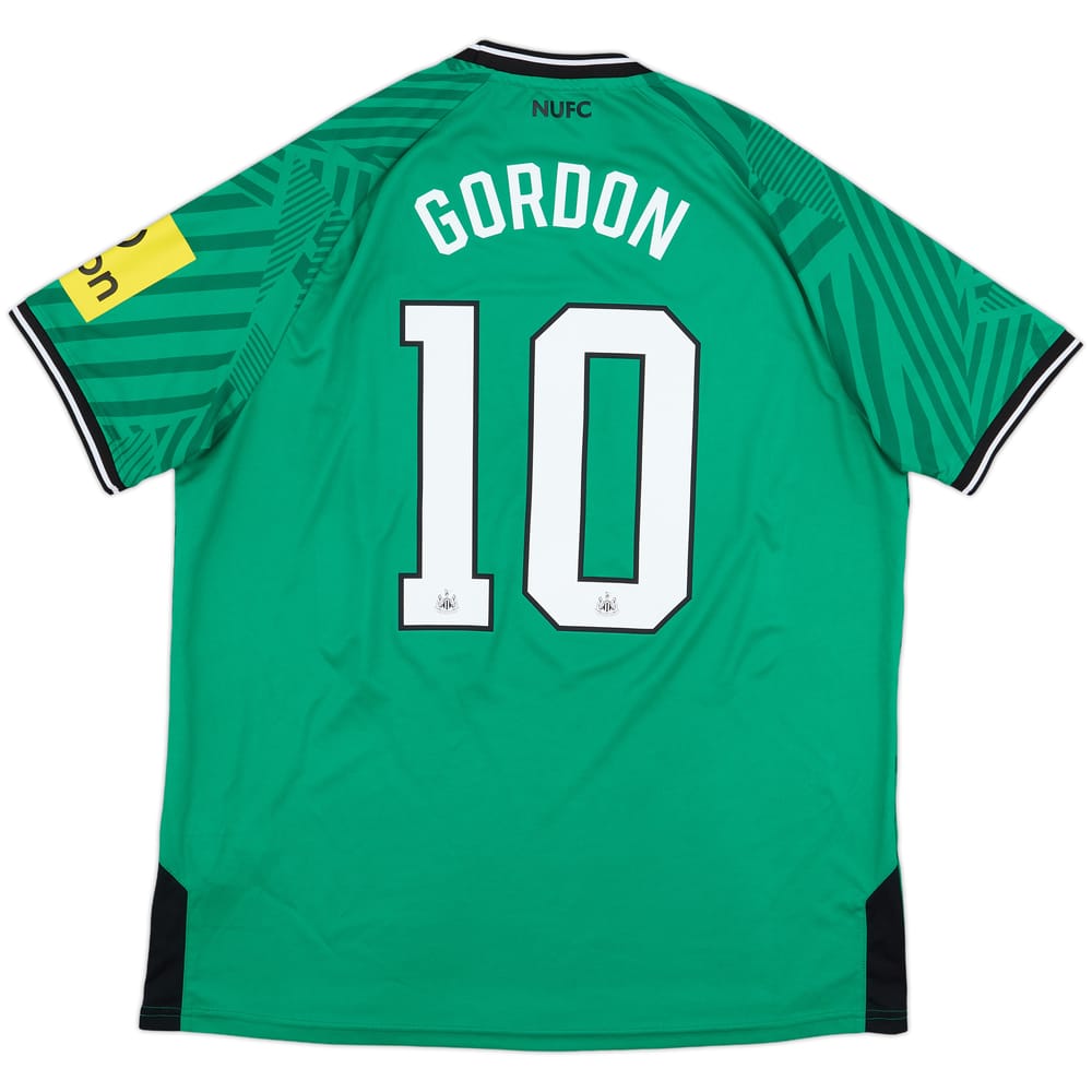 2023-24 Newcastle Away Shirt Gordon #10 - 8/10 - (XXL)