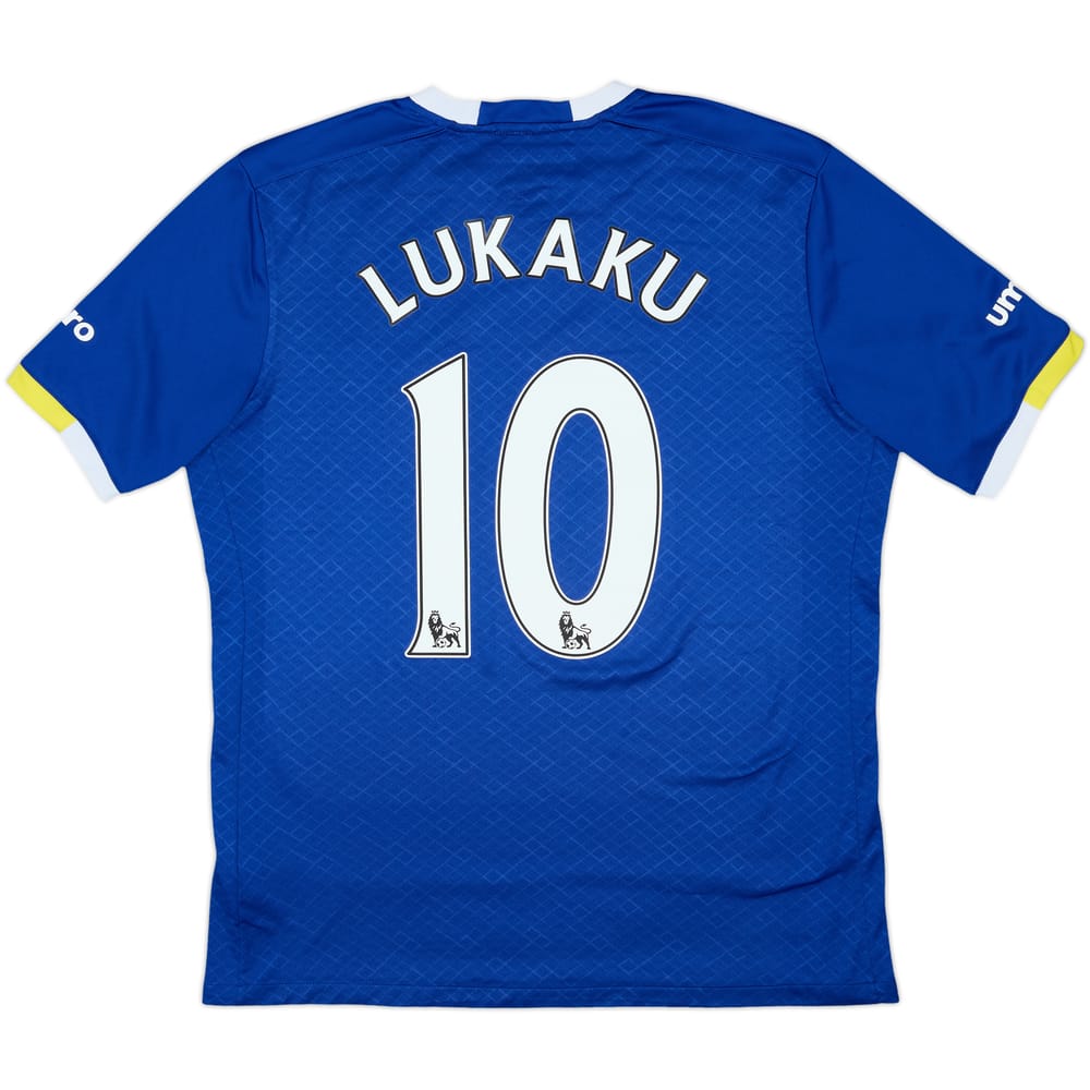 2016-17 Everton Home Shirt Lukaku #10 - 8/10 - (M)