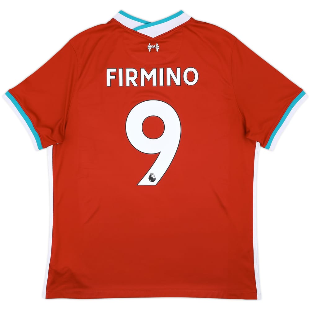 2020-21 Liverpool Home Shirt Firmino #9 - 7/10 - (XL)