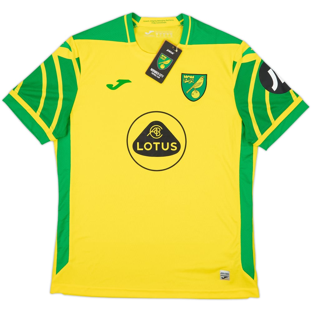 2021-22 Norwich Home Shirt (L)