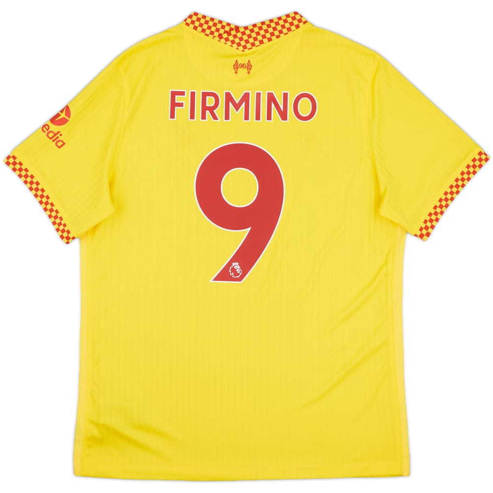 2021-22 Liverpool Third Shirt Firmino #9 - 7/10 - (L)
