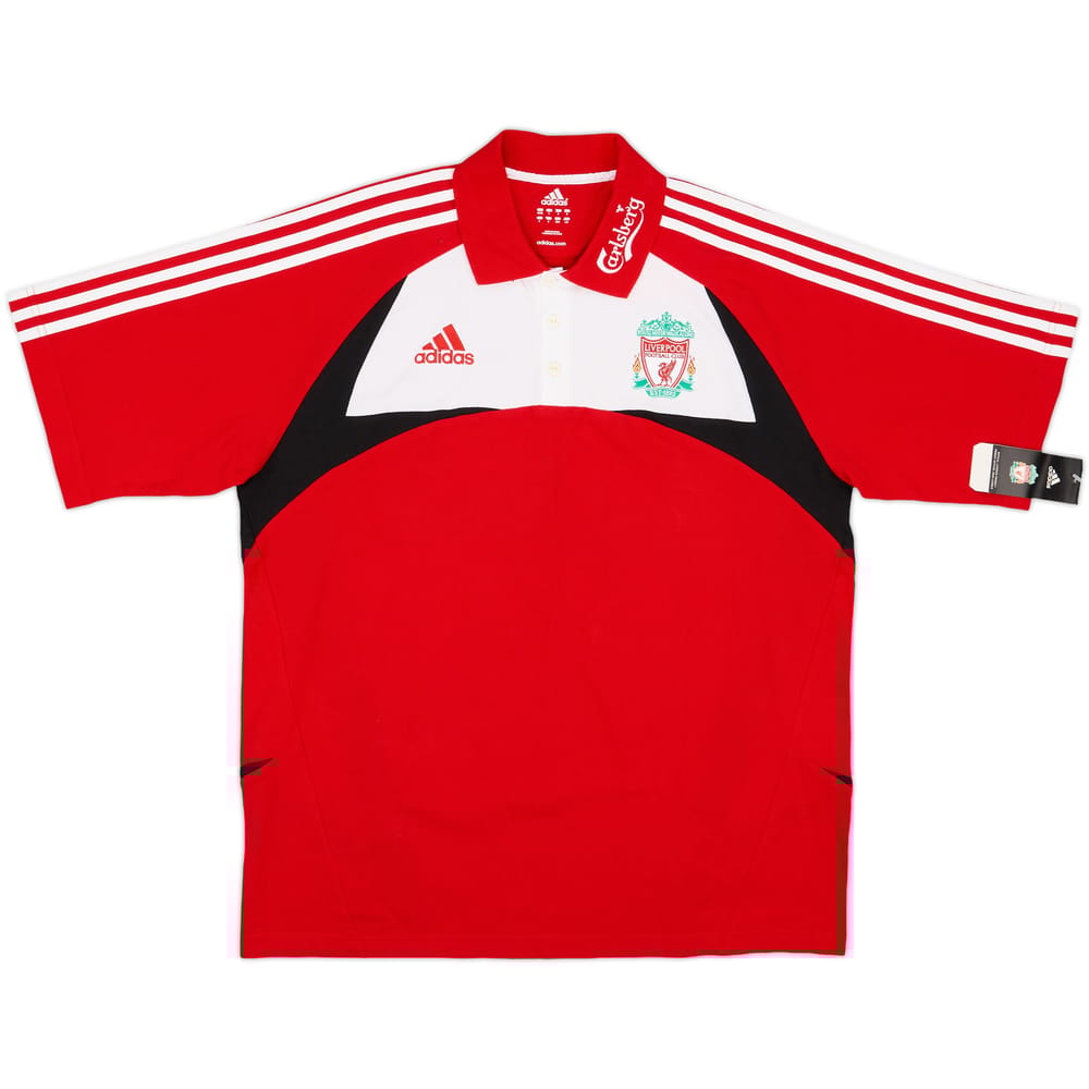 2007-08 Liverpool adidas Polo Shirt (L/XL)