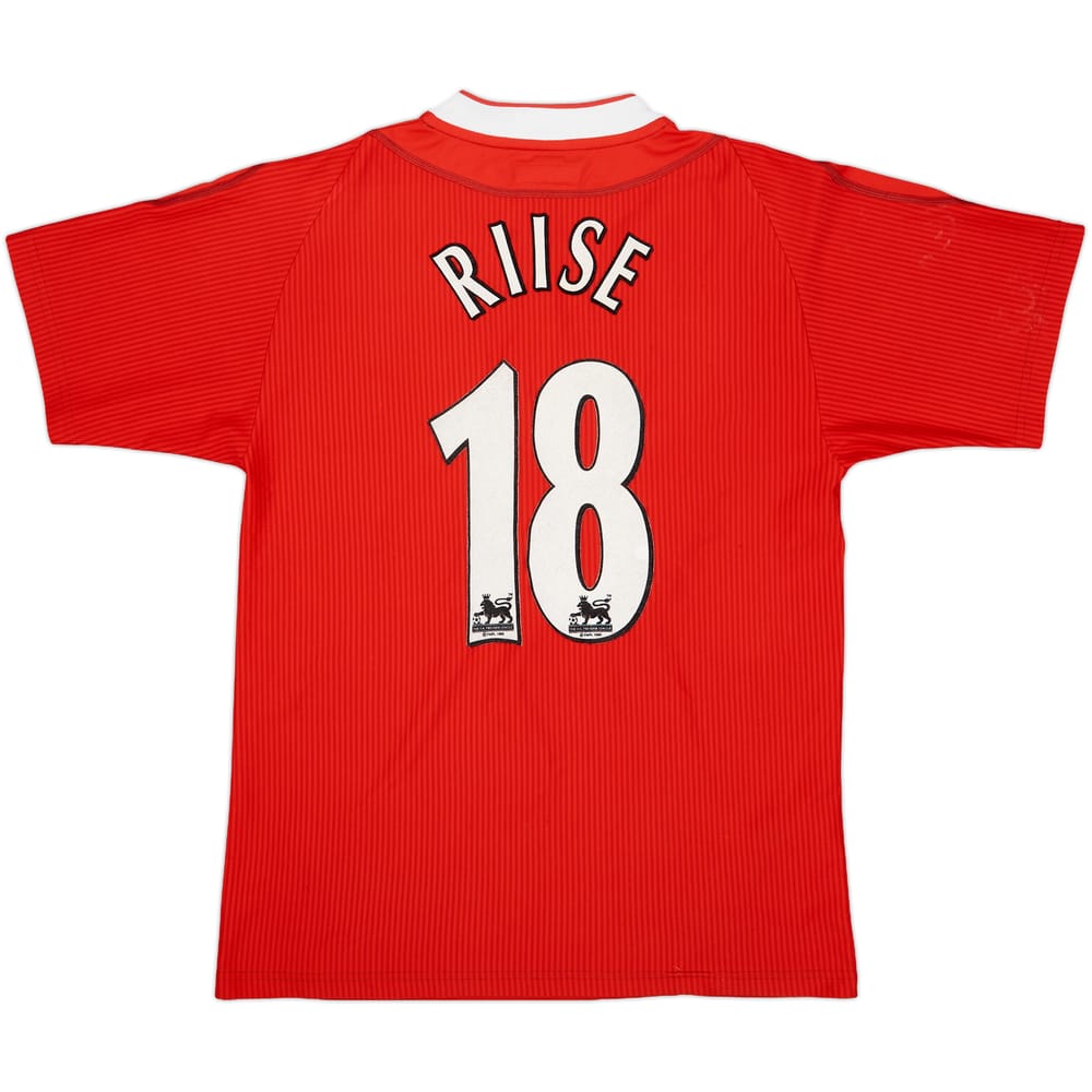 2002-04 Liverpool Home Shirt Riise #18 - 7/10 - (S)