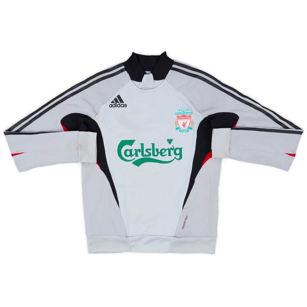 2008-09 Liverpool adidas Formotion Drill Top - 6/10 - (L.Boys)