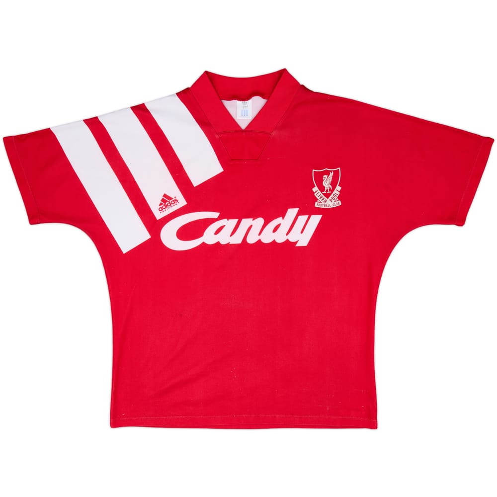 1991-92 Liverpool Home Shirt - 7/10 - (M/L)