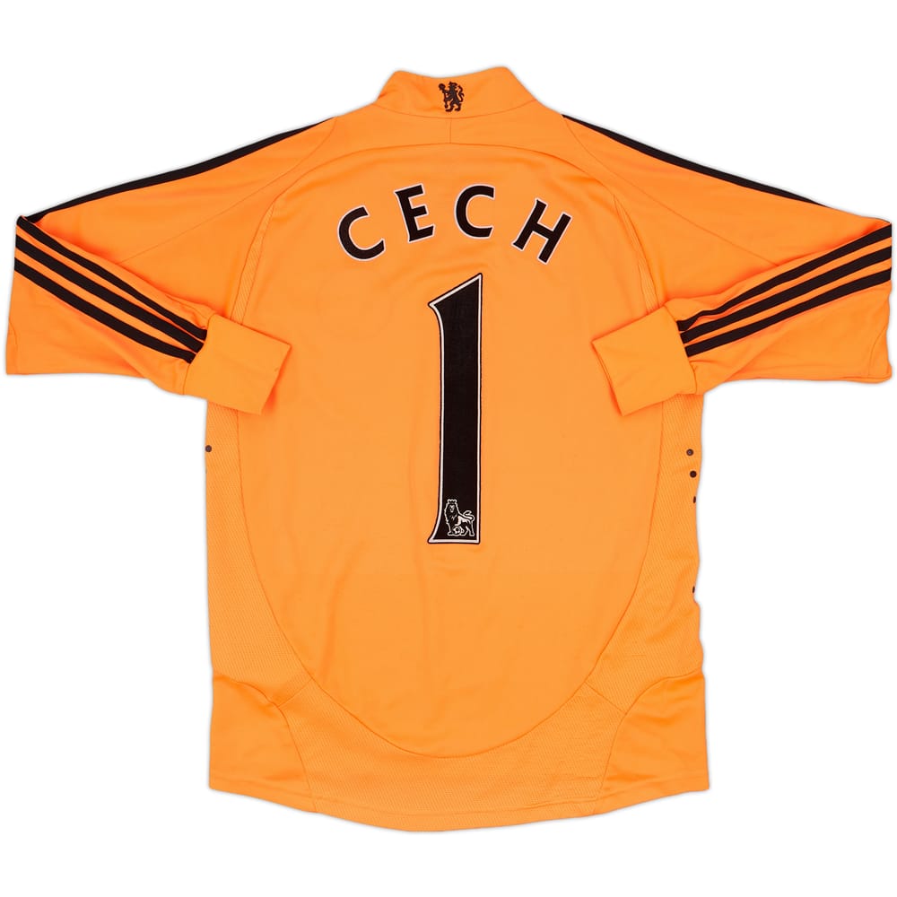 2008-09 Chelsea GK Shirt Cech #1 - 7/10 - (L.Boys)