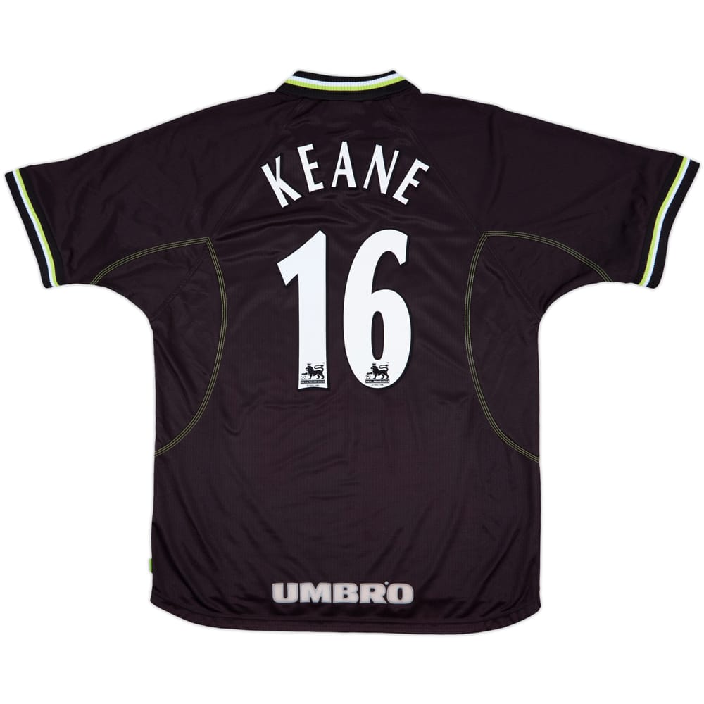 1998-99 Manchester United Third Shirt Keane #16 - 9/10 - (XL)