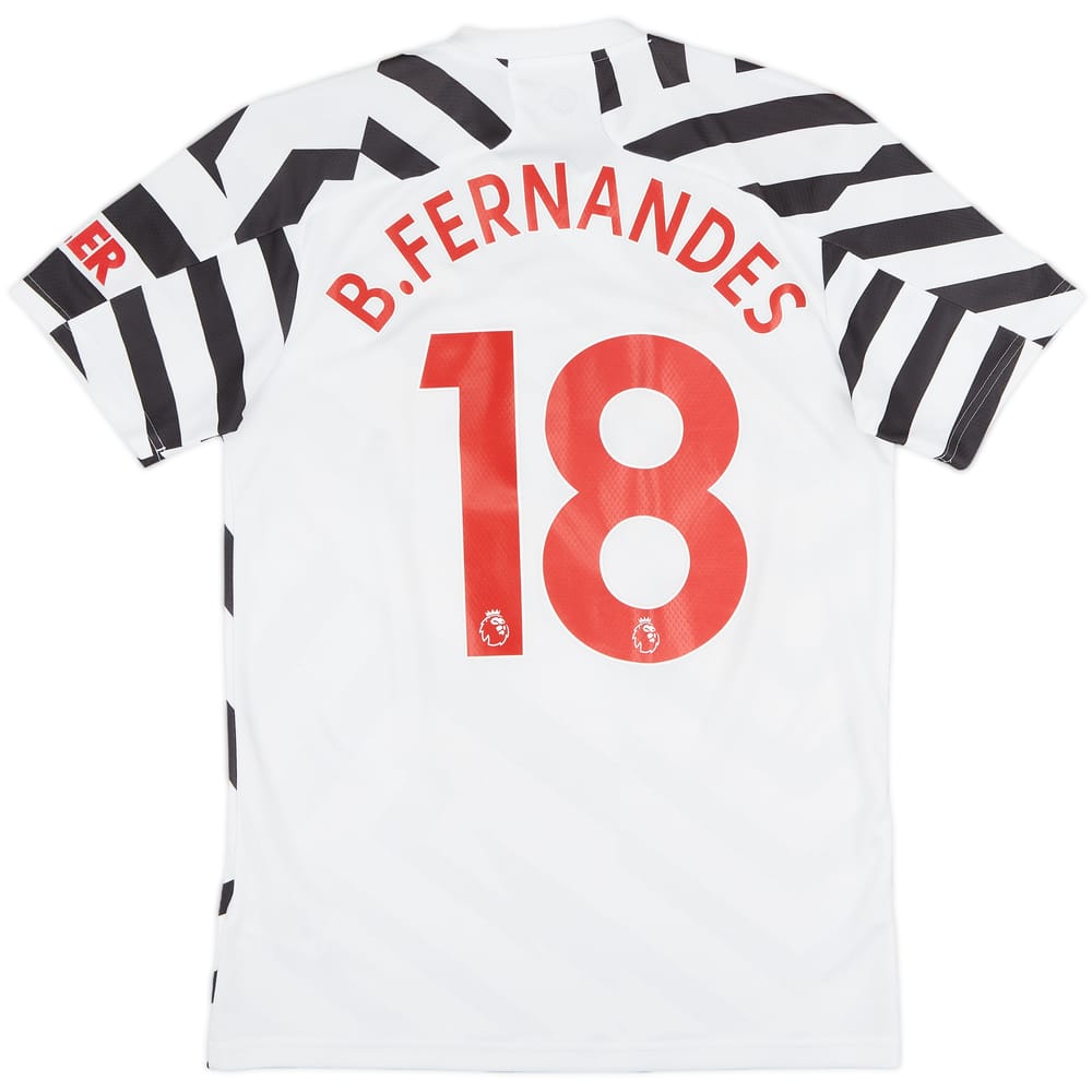 2020-21 Manchester United Third Shirt B.Fernandes #18 - 6/10 - (S)