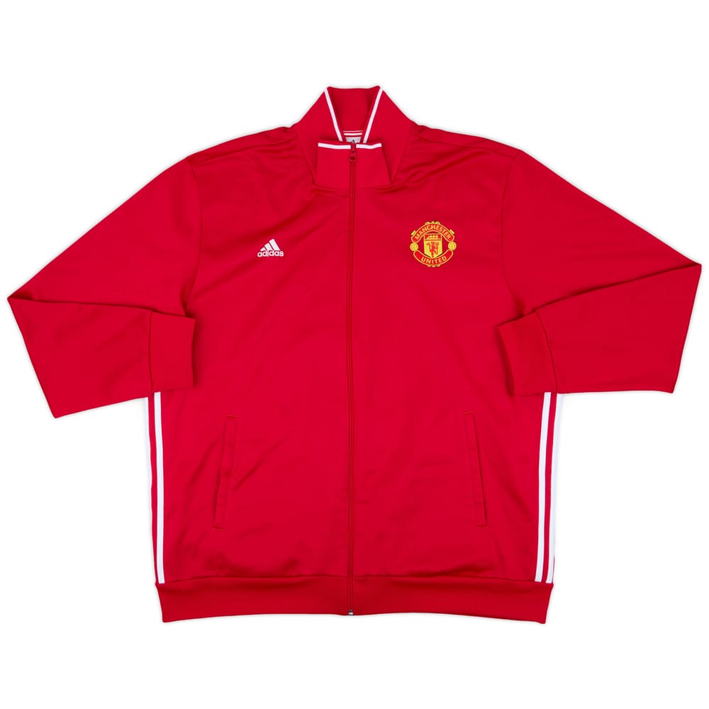 2016-17 Manchester United adidas Track Jacket - 9/10 - (XXL)