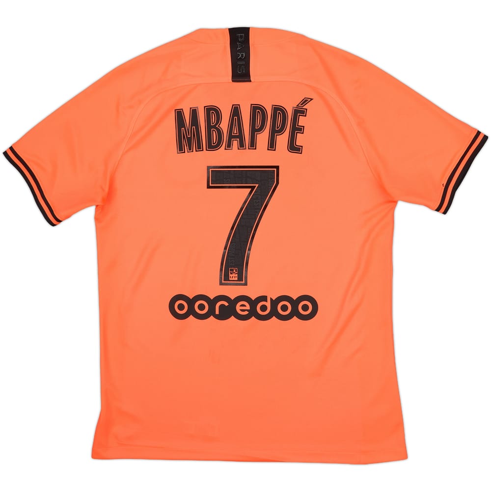 2019-20 Paris Saint-Germain Away Shirt Mbappe #7 - 10/10 - (M)