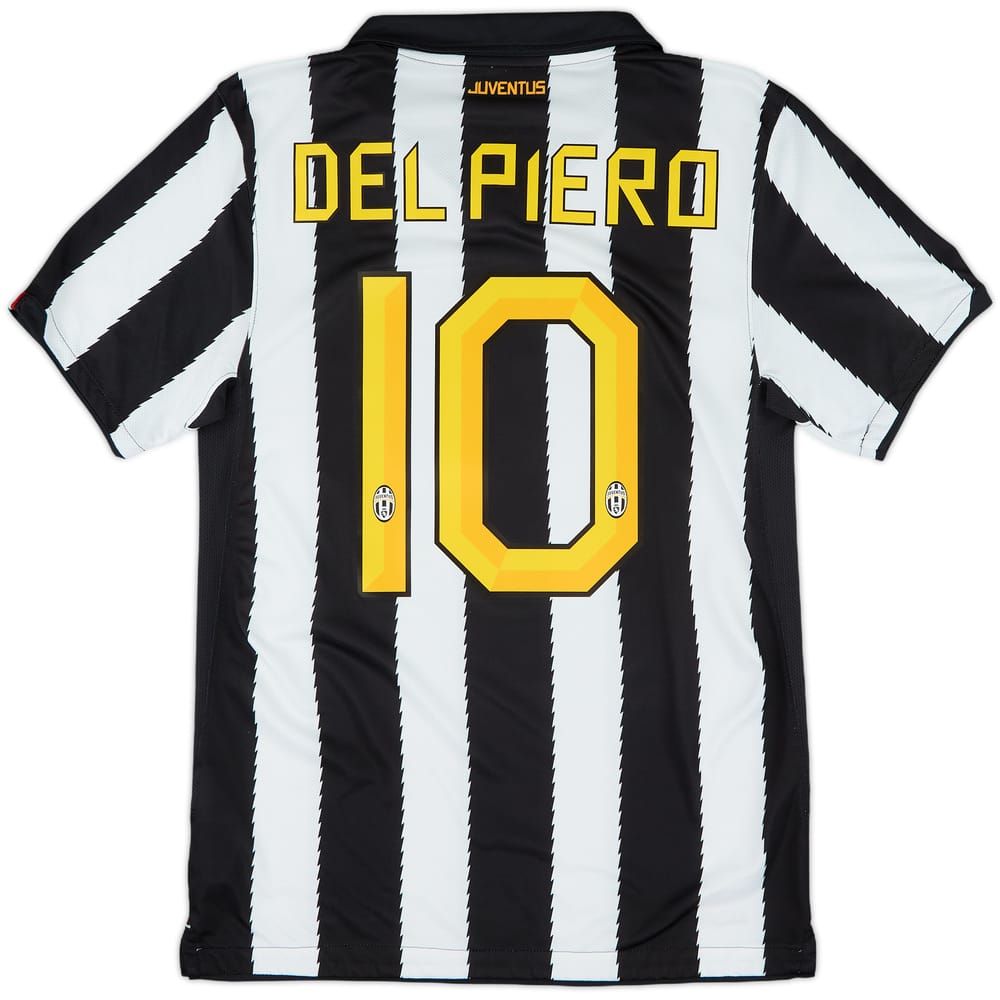 2010-11 Juventus Home Shirt Del Piero #10 - 8/10 - (S)