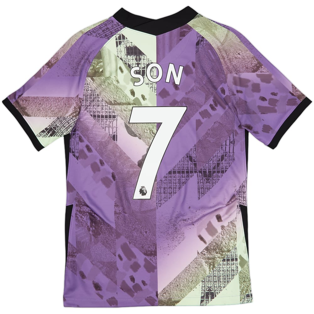 2021-22 Tottenham Third Shirt Son #7 - 8/10 - (S)