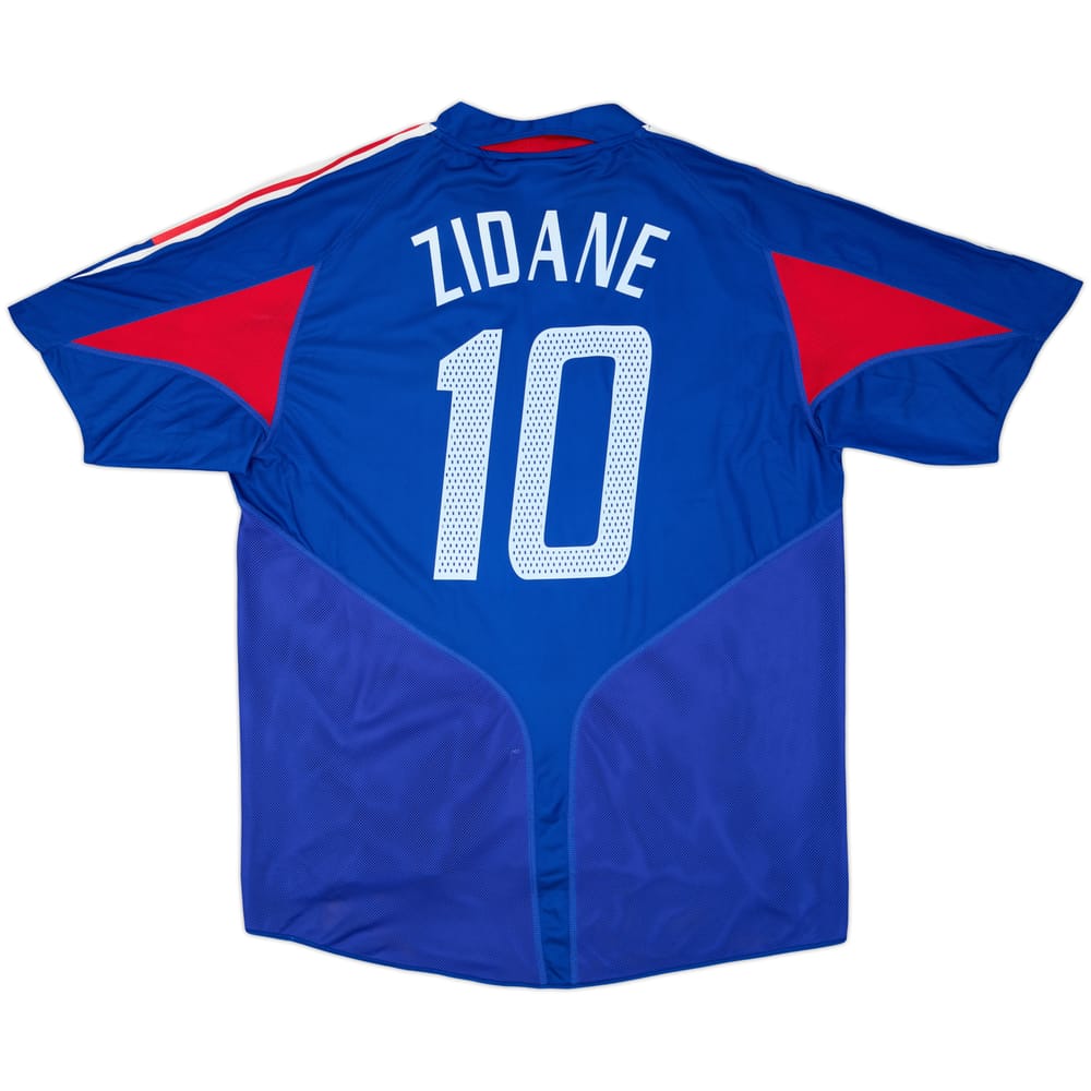 2004-06 Francia Camiseta Local Zidane #10 (XL)