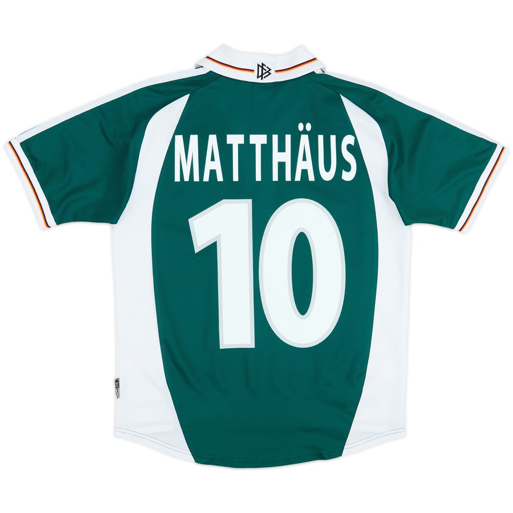 2000-02 Germany Away Shirt Matthaus #10 - 6/10 - (Y)