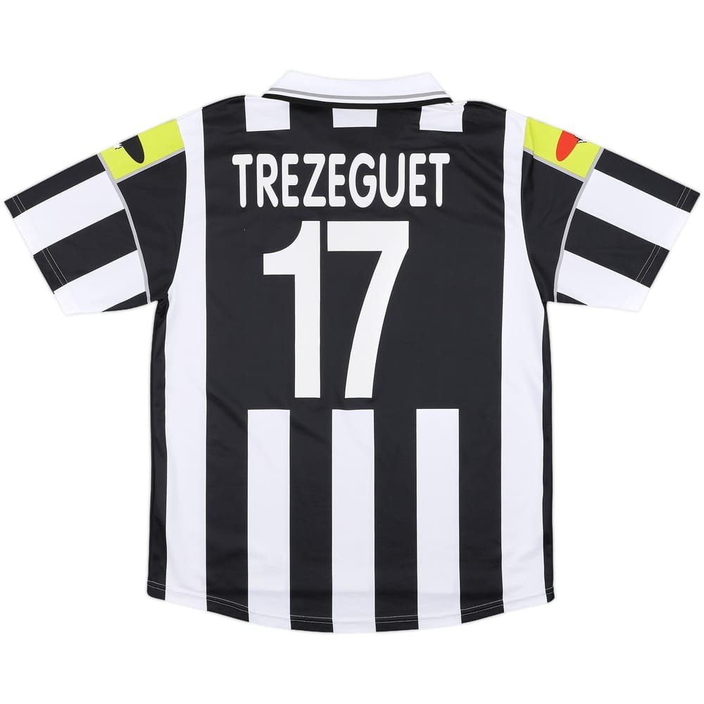 2000-01 Juventus Ciaoweb Home Shirt Trezeguet #17 - 9/10 - (L)