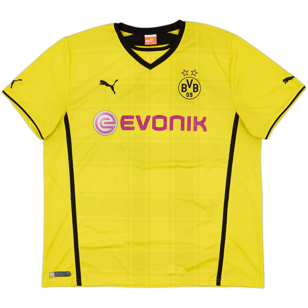2013-14 Borussia Dortmund Home Shirt - 5/10 - (3XL)