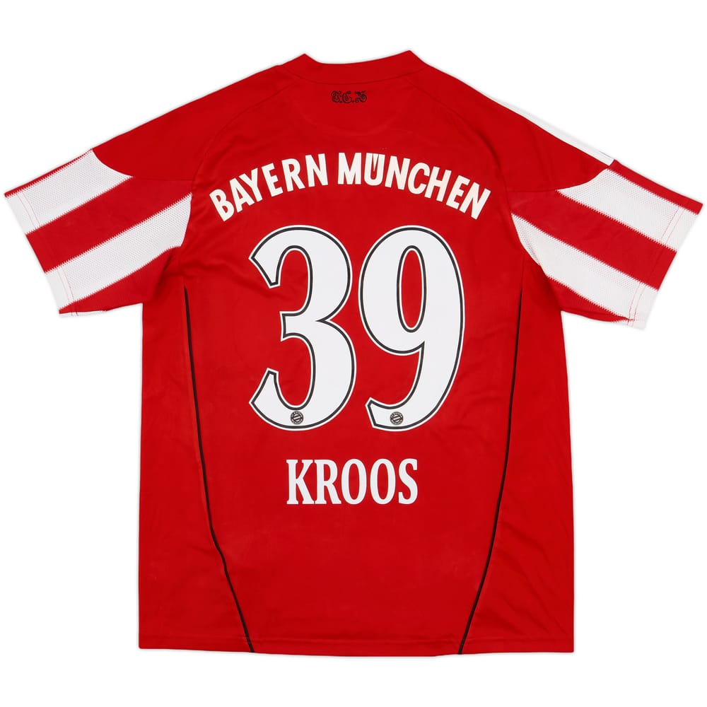 2010-11 Bayern Munich Home Shirt Kroos #39 - 8/10 - (XL.Boys)