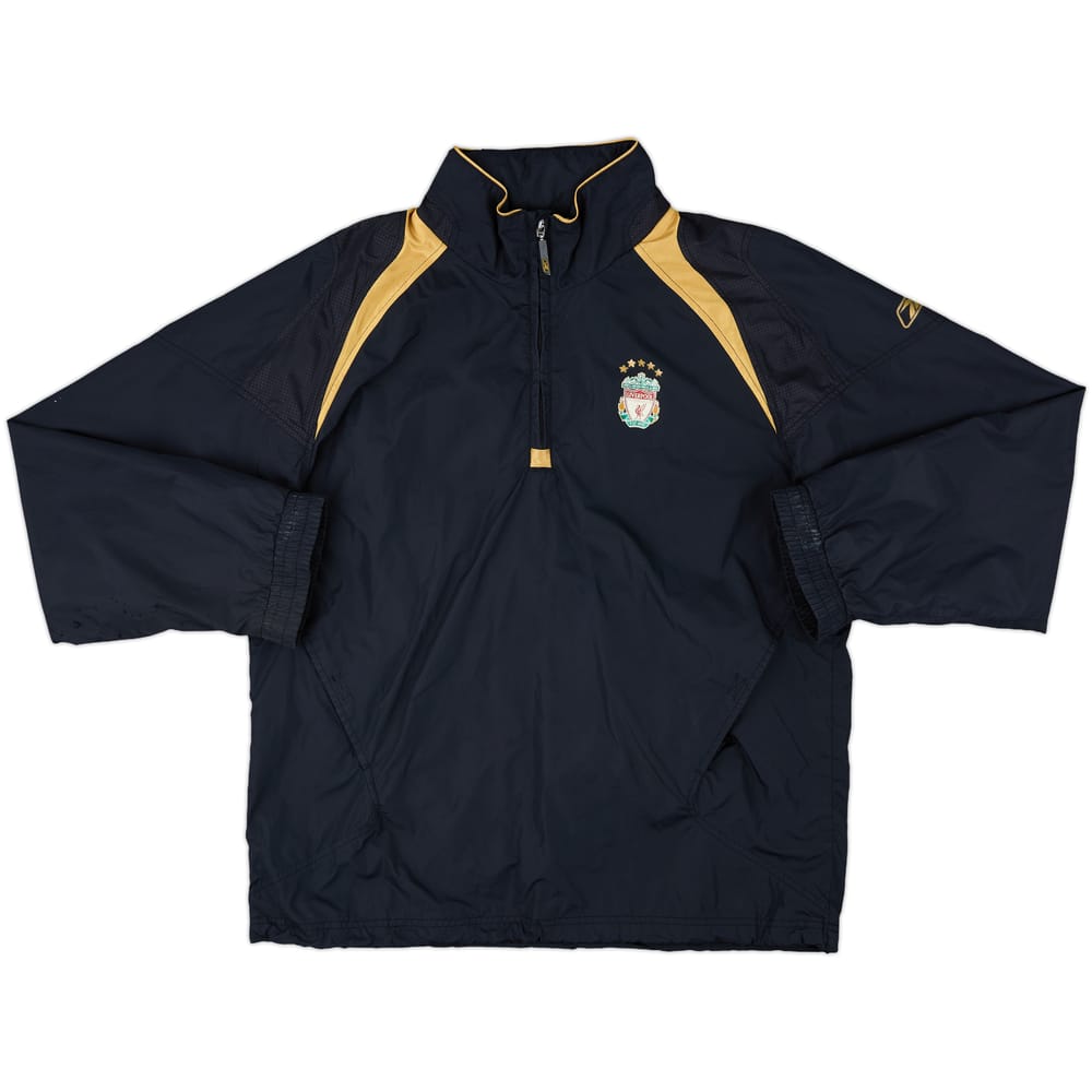 2005-06 Liverpool Reebok 1/4 Zip Training Top - 5/10 - (M)