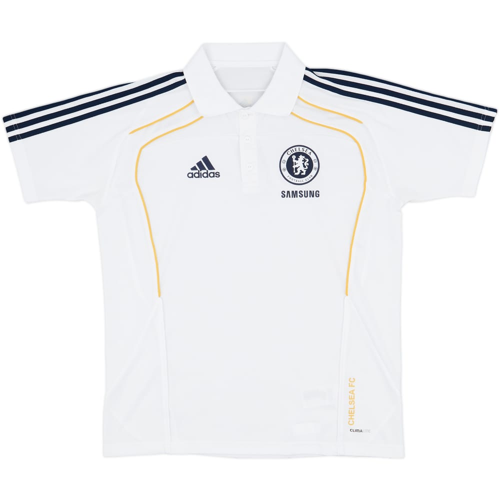 2010-11 Chelsea adidas Polo Shirt - 9/10 - (M/L)