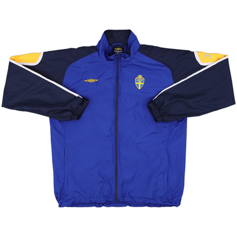2005-06 Sweden Umbro Track Jacket - 8/10 - (L)