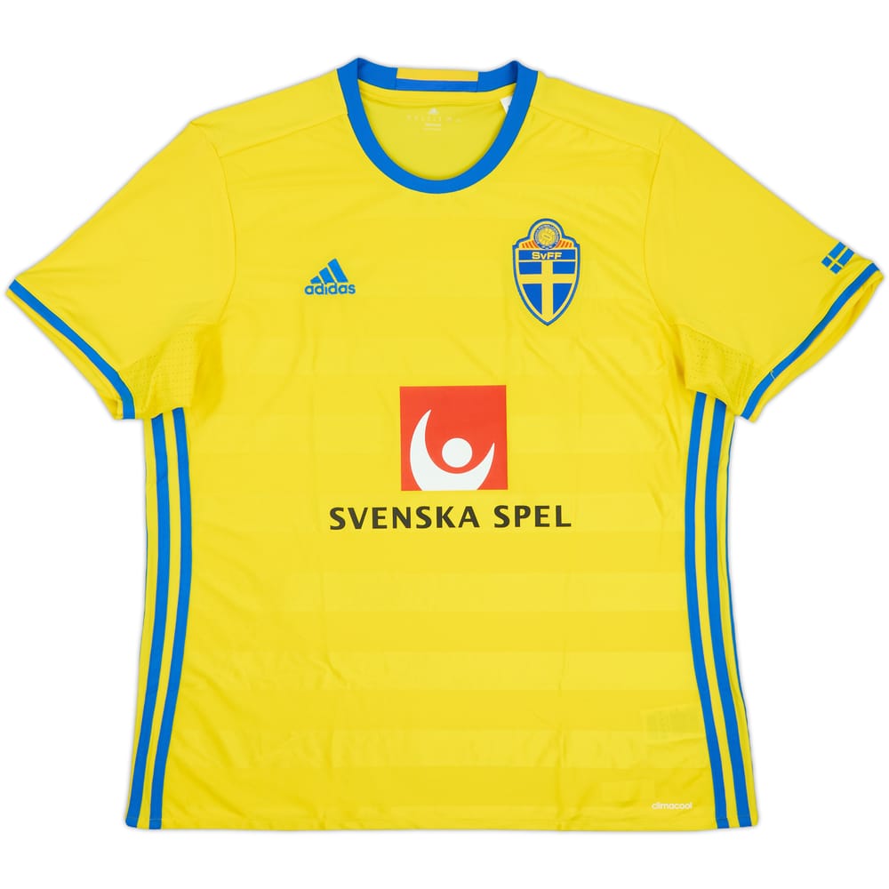 2016-17 Sweden Home/Training Shirt - 9/10 - (XL)