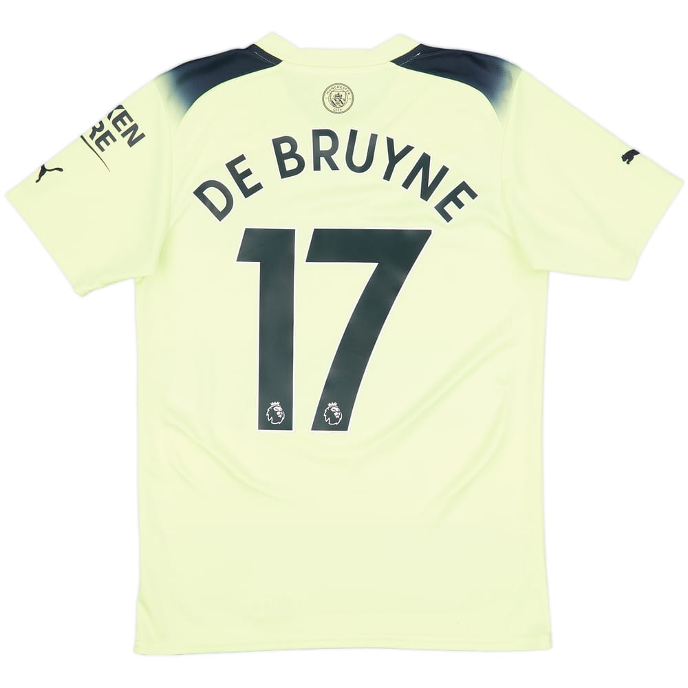 2022-23 Manchester City Third Shirt De Bruyne #17 - 10/10 - (S)