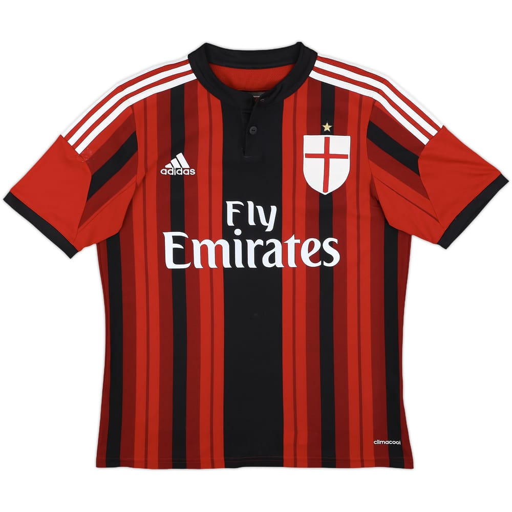 2014-15 AC Milan Home Shirt - 6/10 - (XL.Boys)